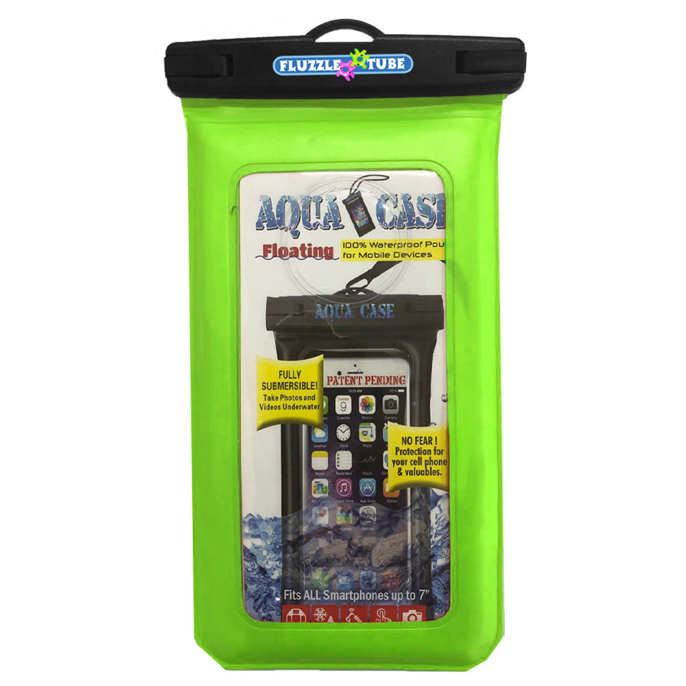Fluzzle Tube Aqua Phone Carry Case Fluzzle Tube Aqua Phone Carry Case