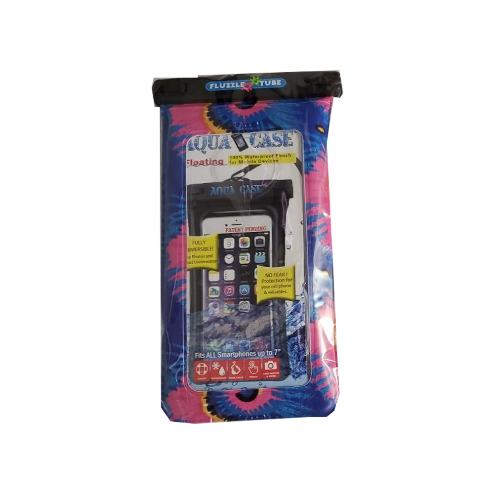 Fluzzle Tube Aqua Phone Carry Case Fluzzle Tube Aqua Phone Carry Case